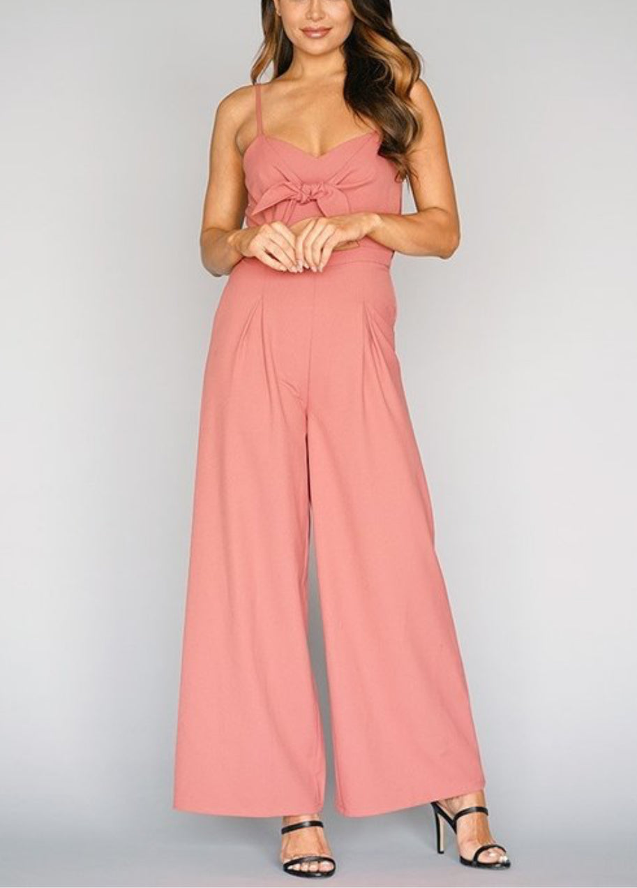 TKK Peekaboo Palazoo Jumpsuit