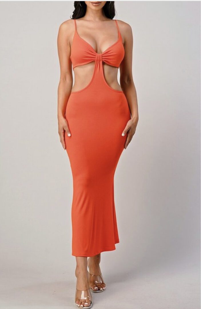TKK Cut Out Maxi Dress