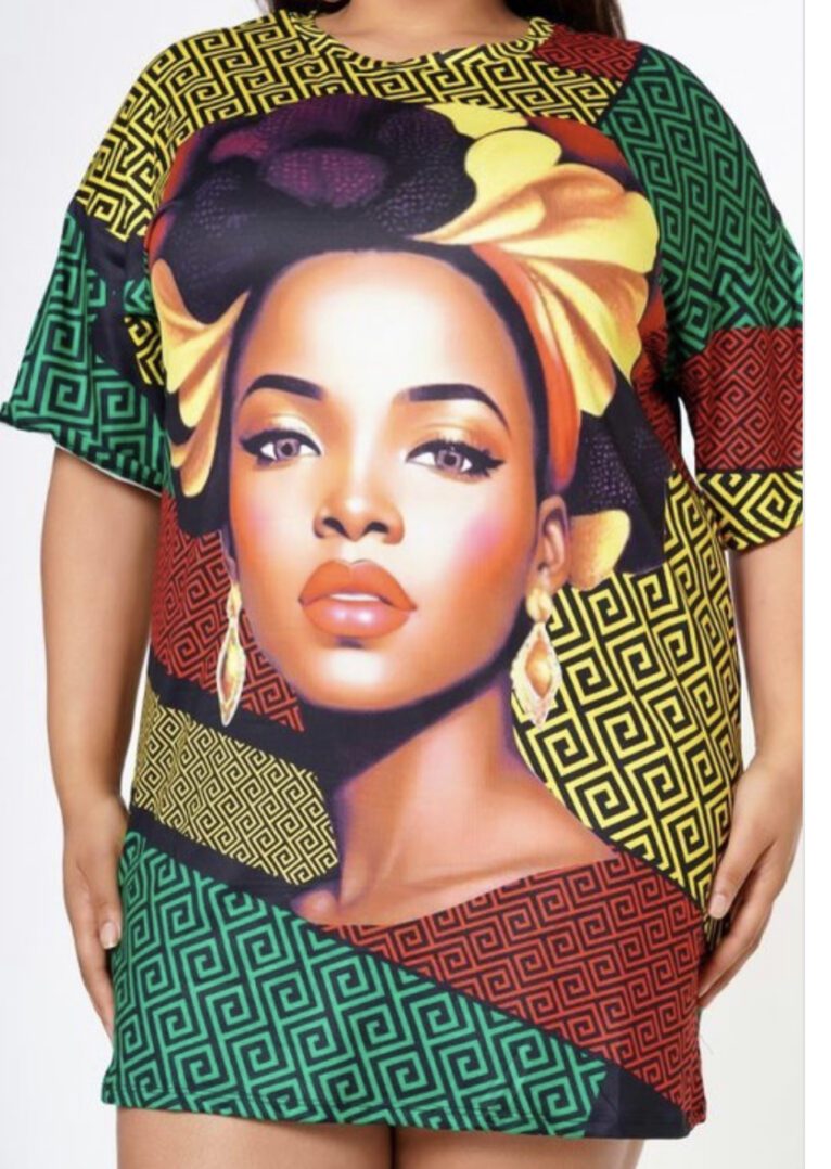 TKK Alex Graphic T Shirt Dress