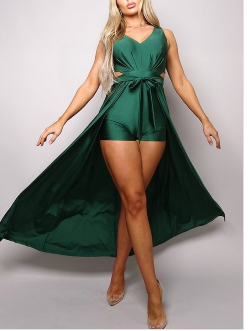 TKK Can’t Deny This Maxi Romper Dress