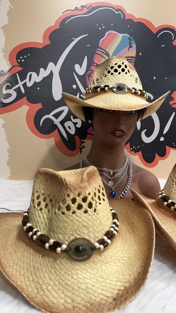 TKK Traditional Straw Cowboy Hat