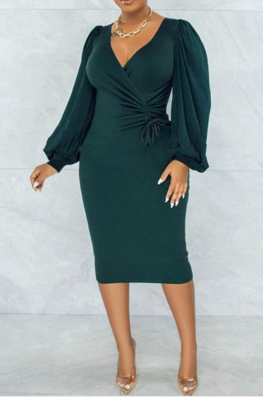 TKK Green w/Envy Dress