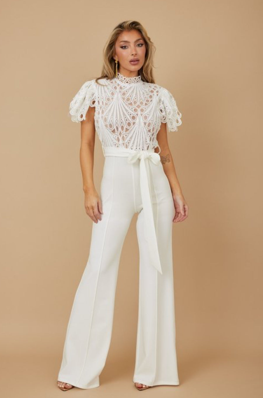 TKK Crochet Jumpsuit