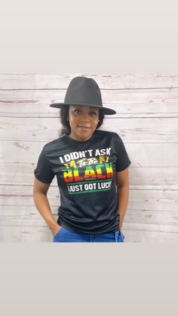 TKK I DIDN’T ASK TO BE BLACK Tee