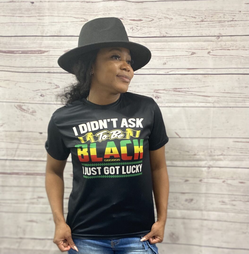 TKK I DIDN’T ASK TO BE BLACK Tee