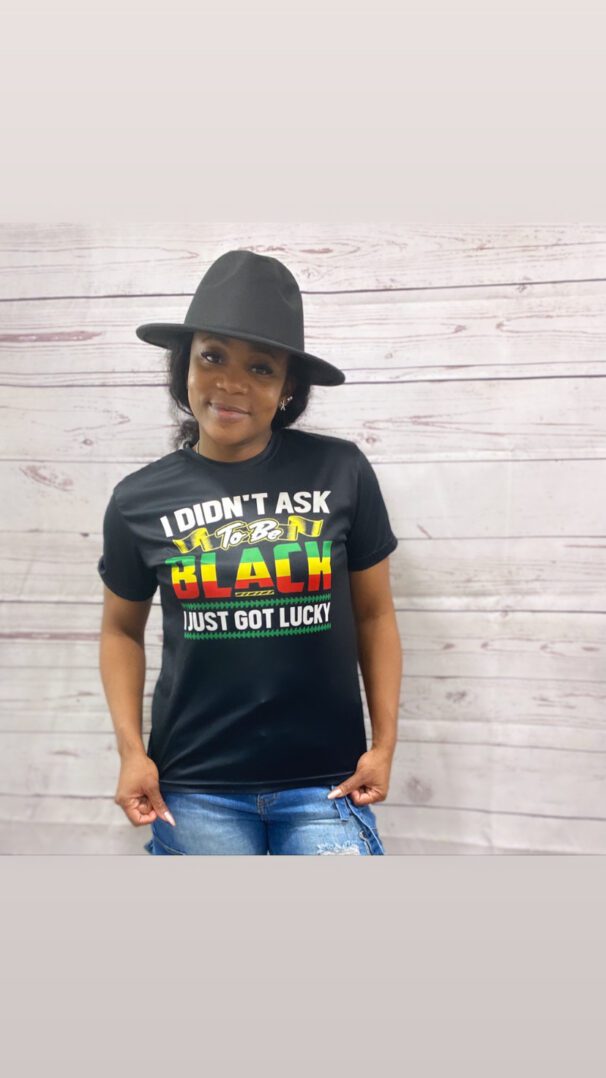 TKK I DIDN’T ASK TO BE BLACK Tee