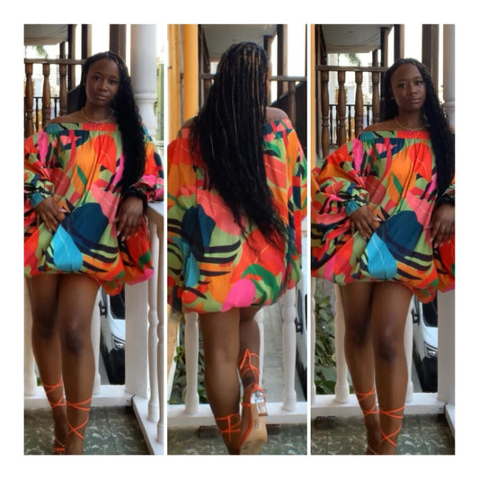 TKK Sexy N Spicy Balloon Dress