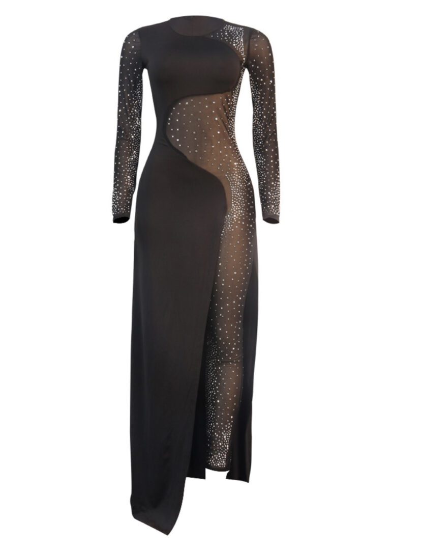 TKK Life Of The Party Mesh Jumpsuit