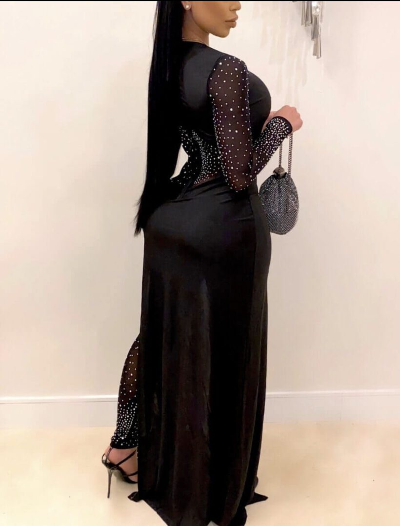 TKK Life Of The Party Mesh Jumpsuit