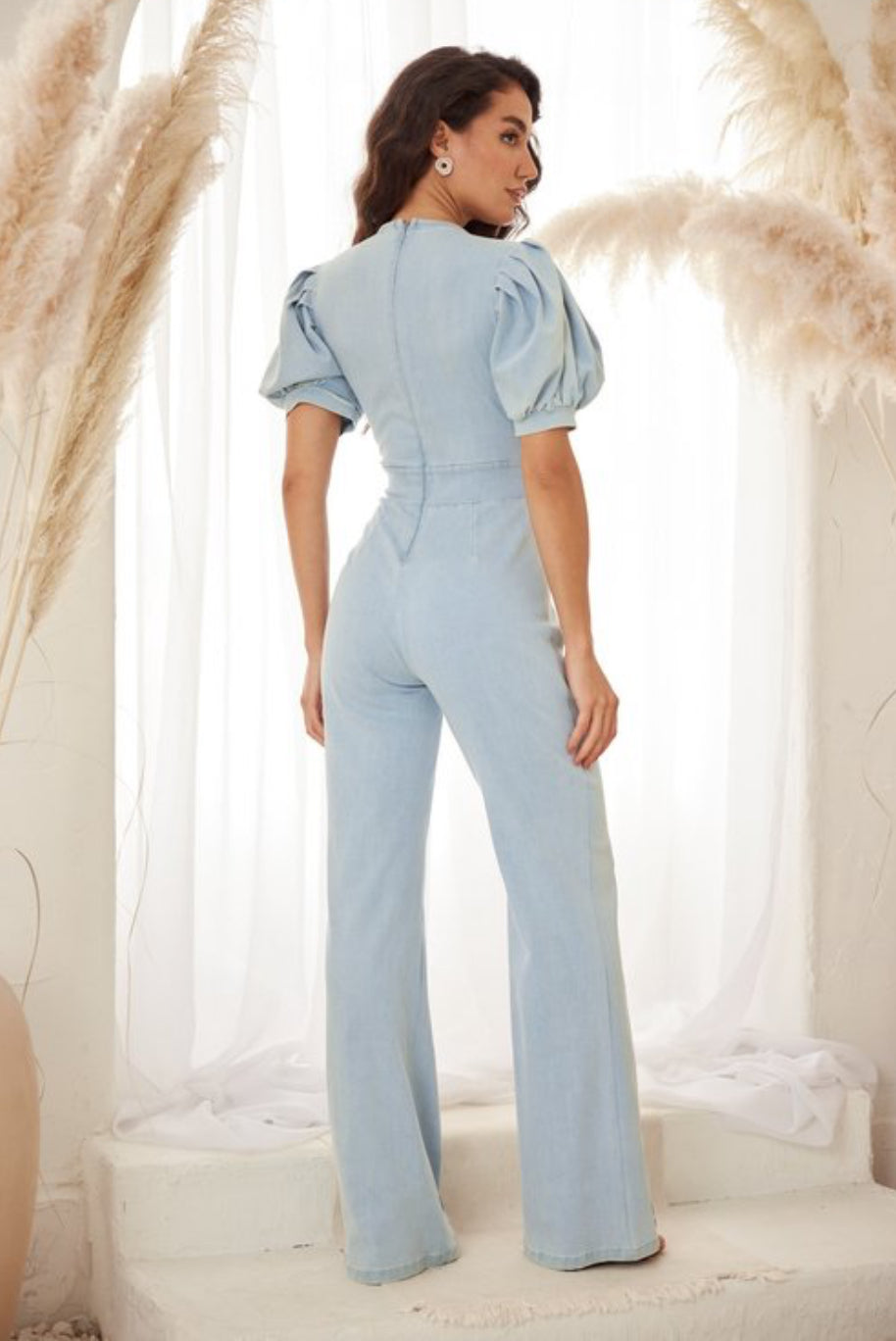TKK Naomi Denim Jumpsuit