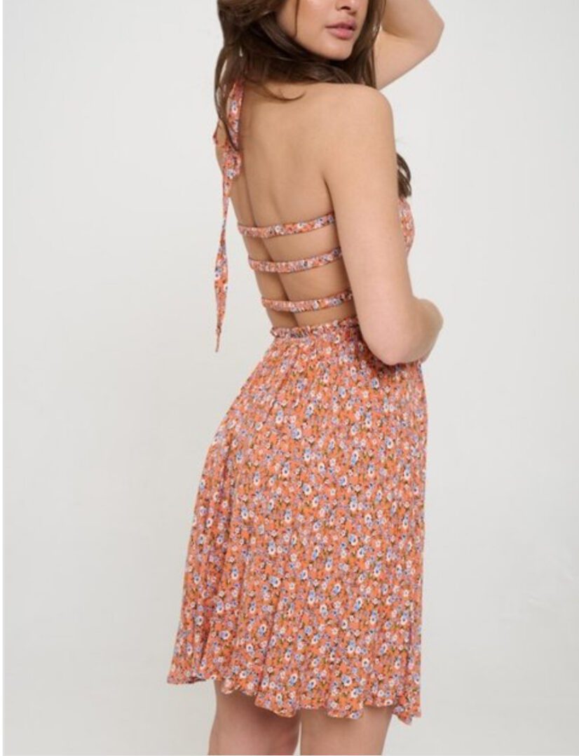 TKK Cassidy Caged Back Dress