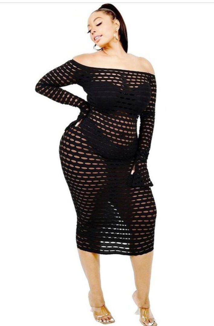 TKK Tanya Cut Out Maxi Dress