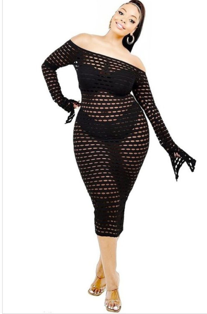 TKK Tanya Cut Out Maxi Dress