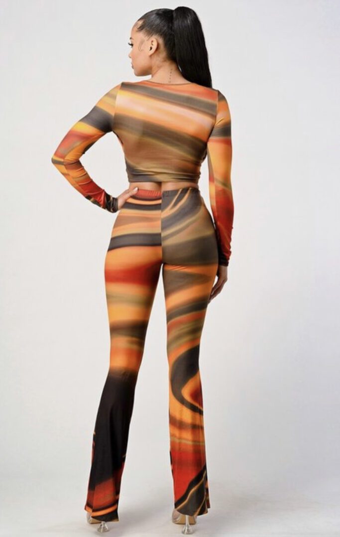 TKK Trend Setter Flare Pants Set