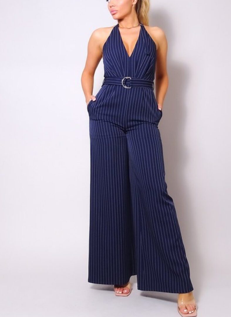 TKK Gianna Halter Jumpsuit