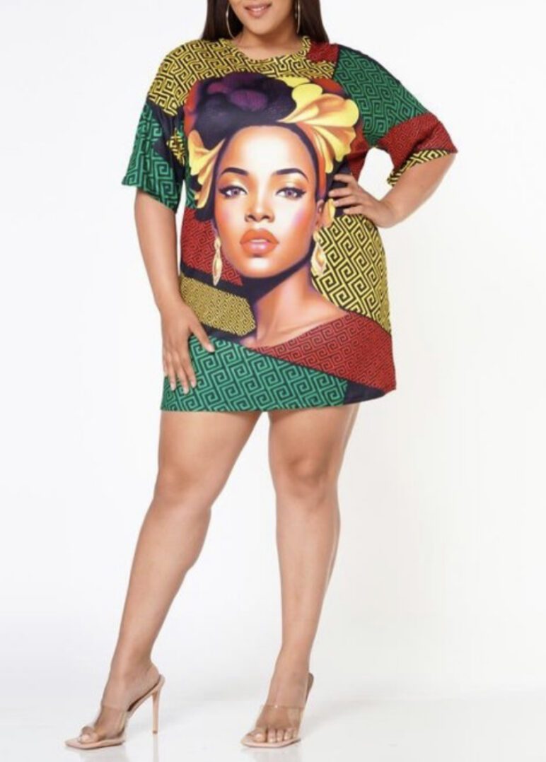 TKK Alex Graphic T Shirt Dress