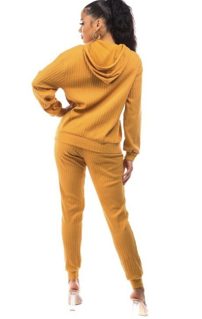 TKK Back In The Day Rib-Knit Jogger Set