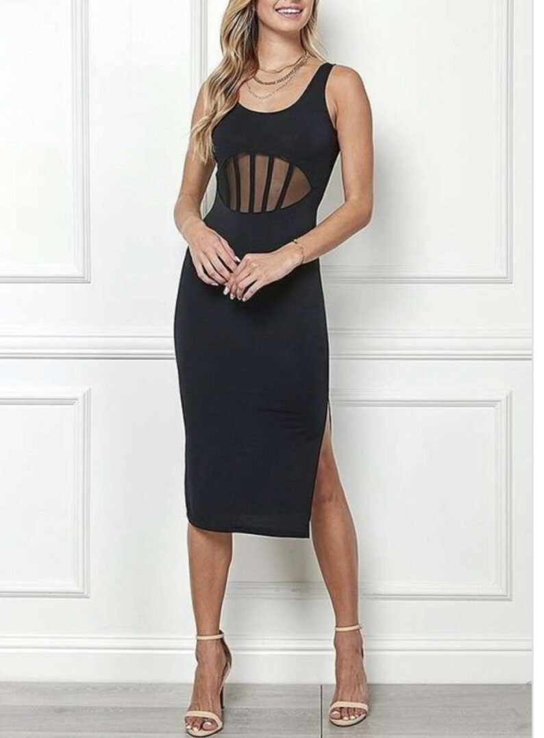 TKK Leslie Mesh LBD Dress