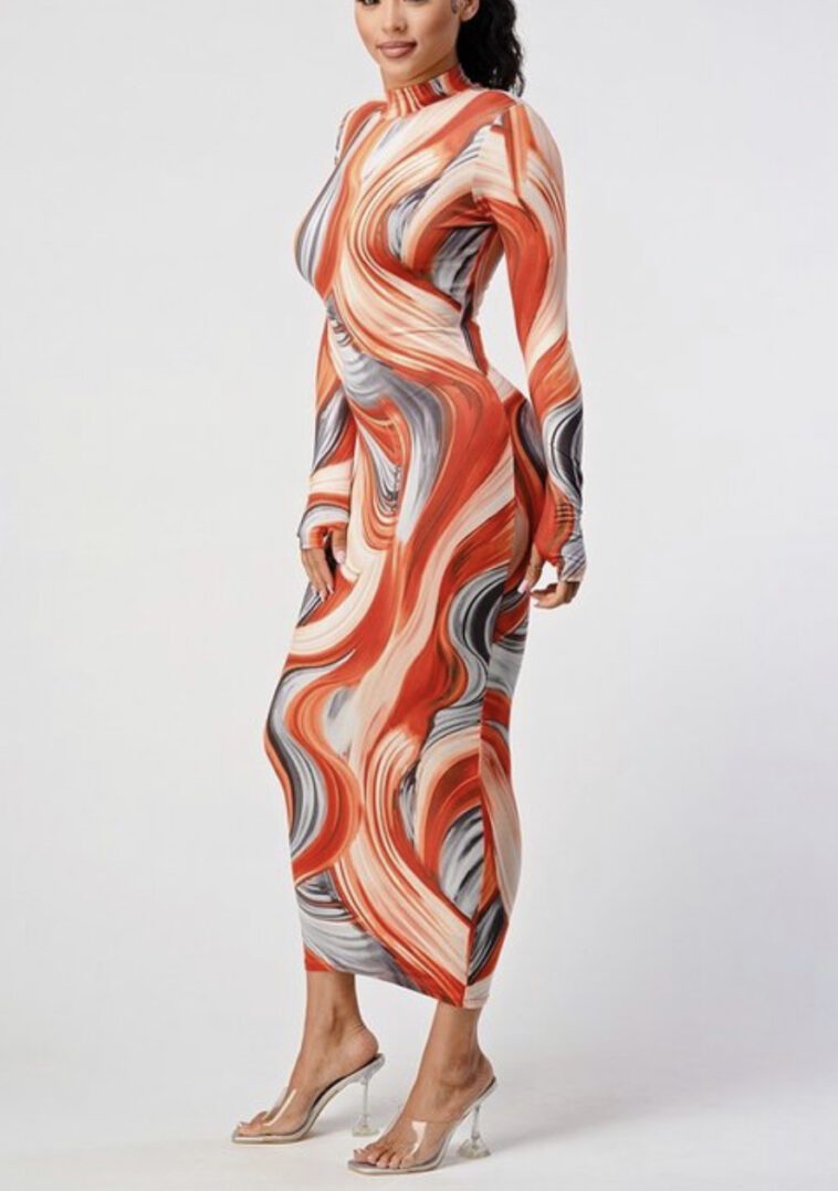 TKK She’s Got Attitude Bodycon Dress