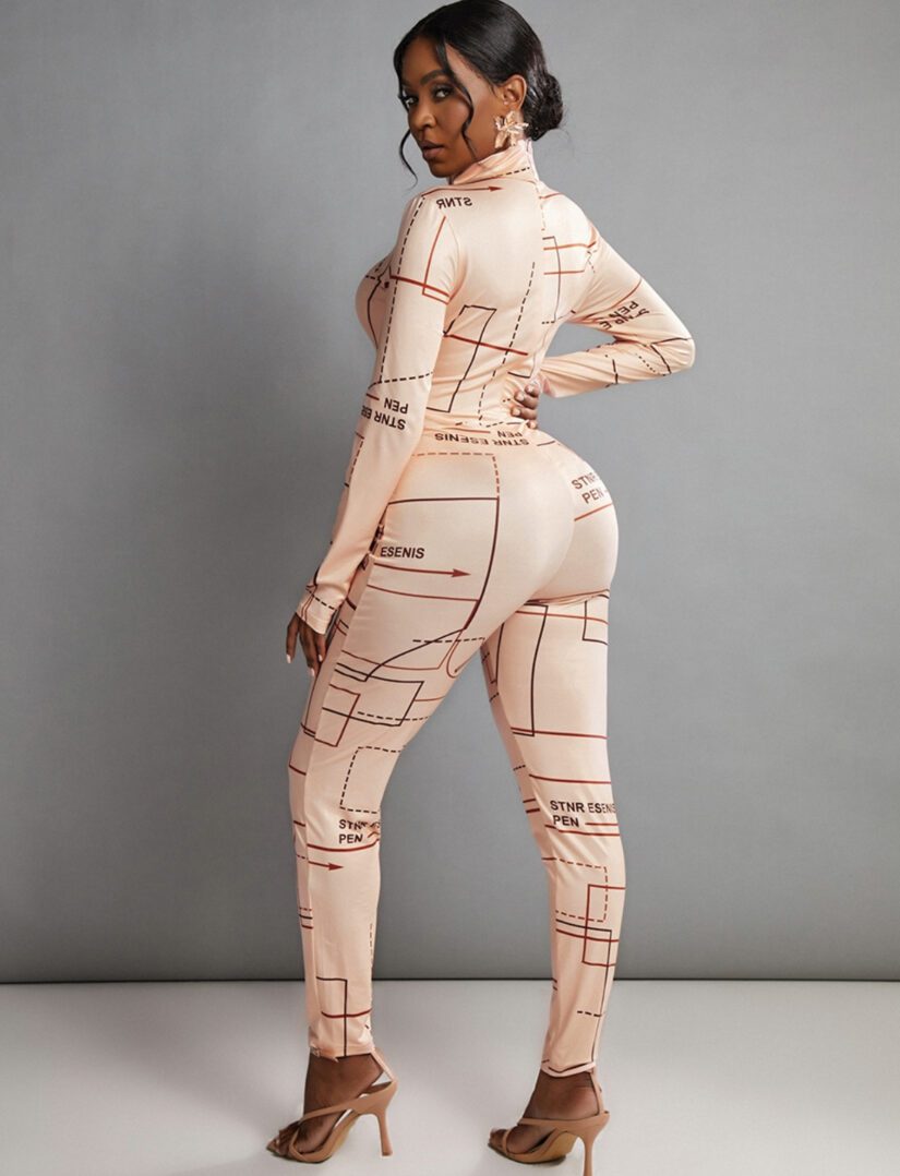 TKK Misty Bandage Jumpsuit