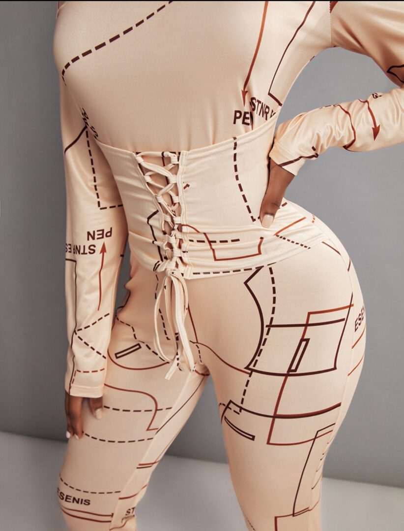 TKK Misty Bandage Jumpsuit