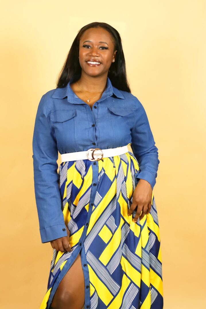 TKK Multi-Fabric Dress