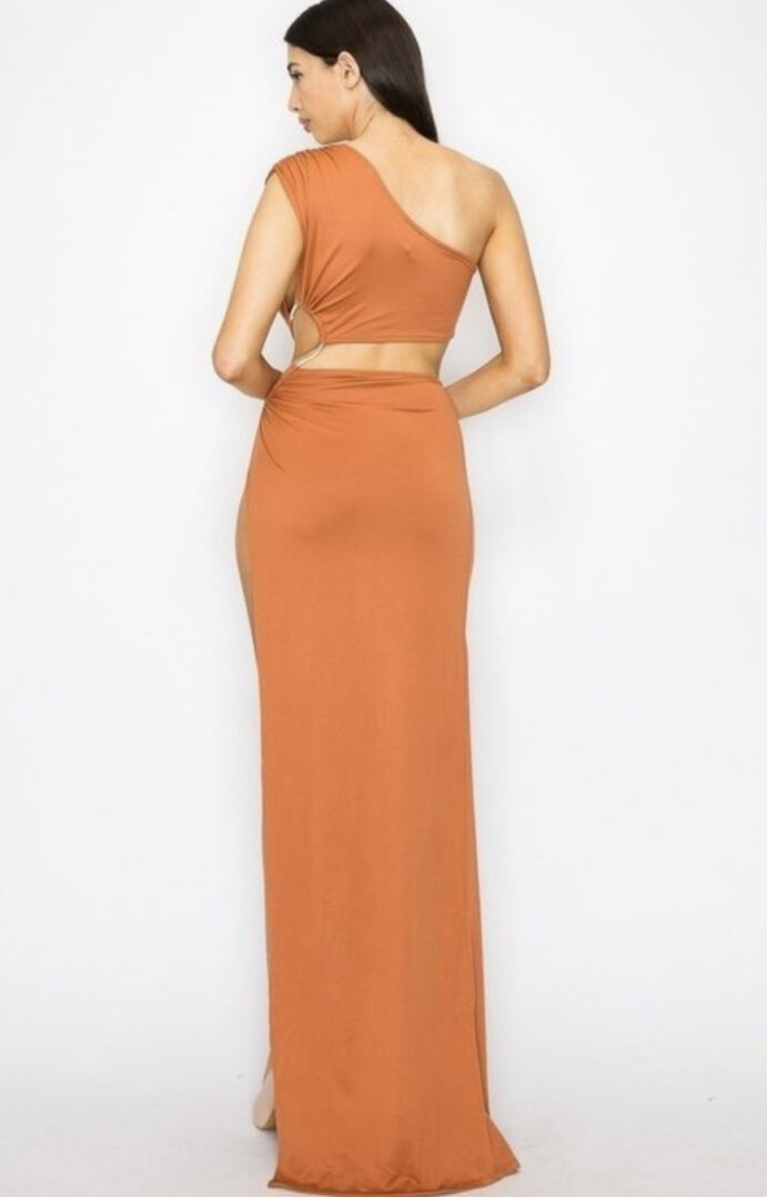 TKK It’s A Party One Shoulder Slit Dress
