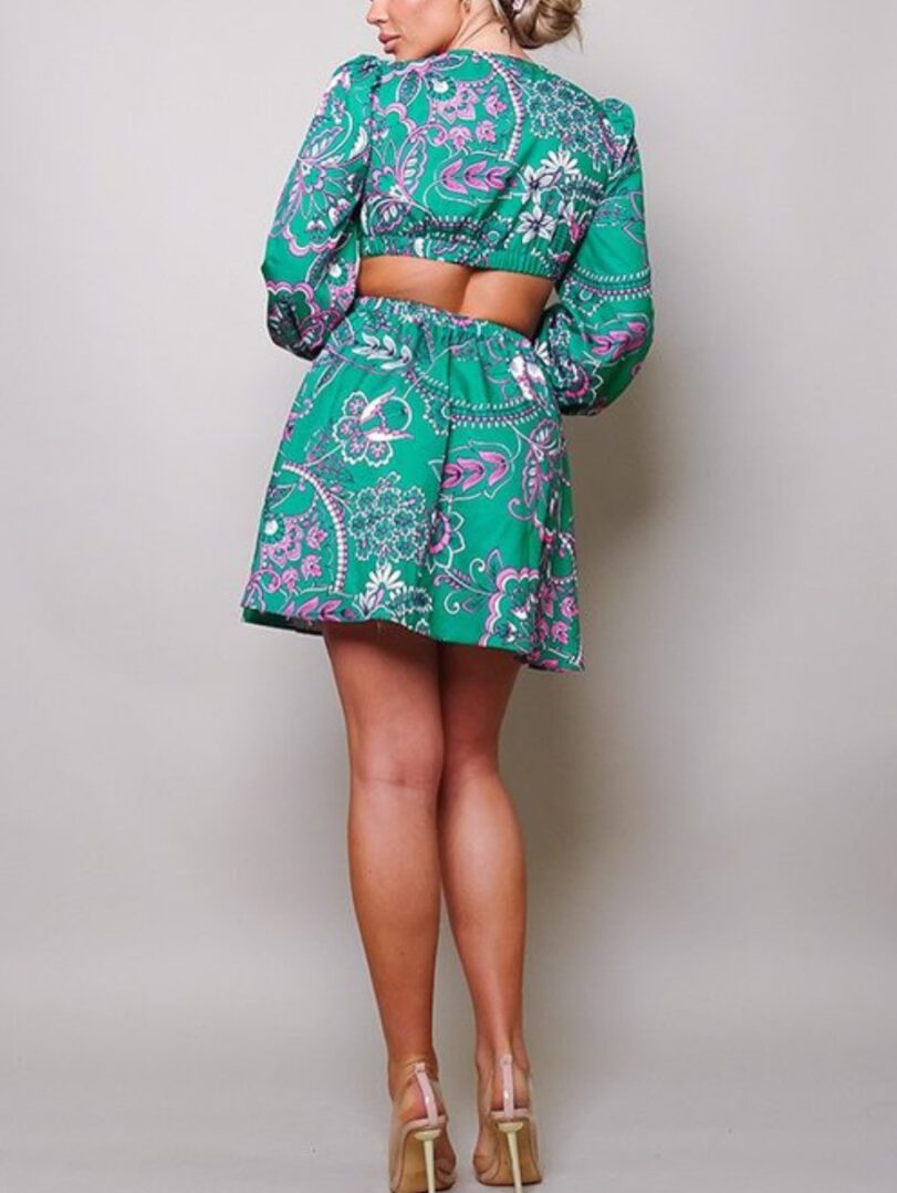 TKK Paisley Mini Dress