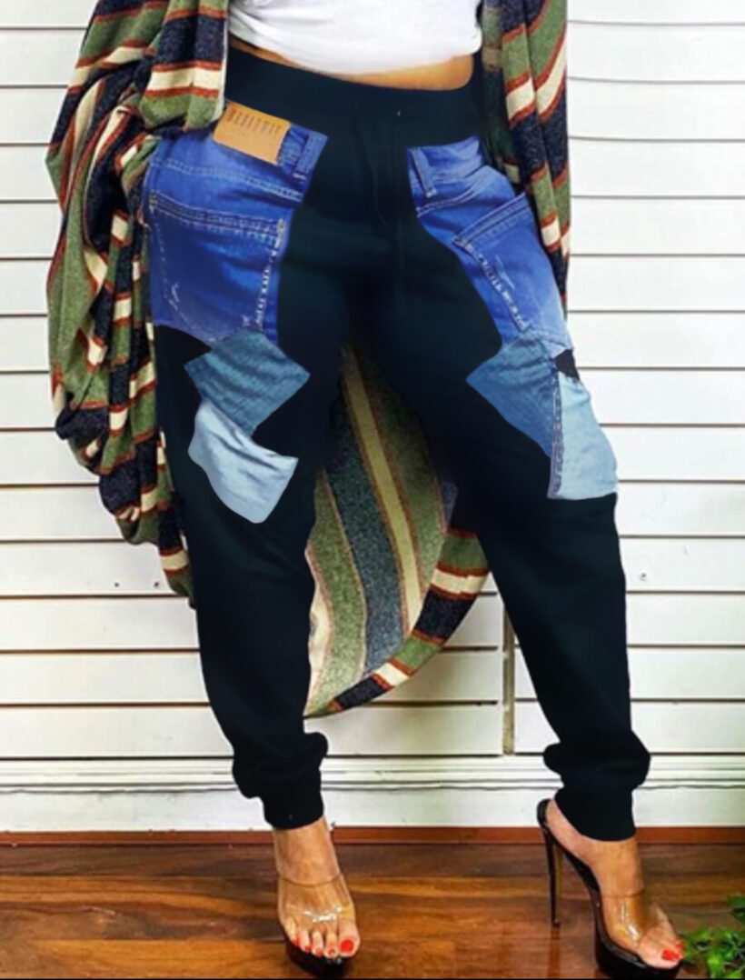 TKK On The Go Patchwork Pant