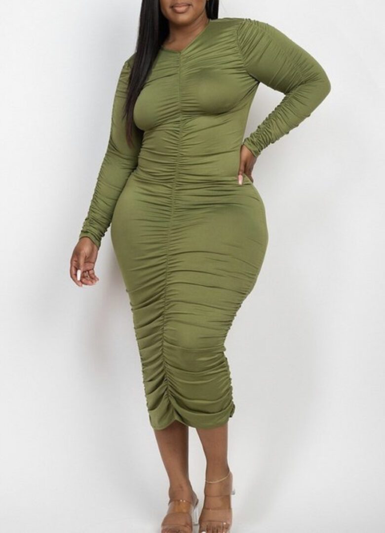 TKK Kerry Rushed Dress