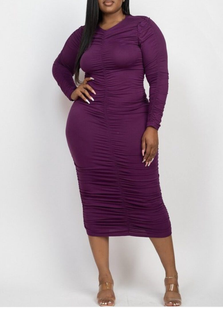 TKK Kerry Rushed Dress