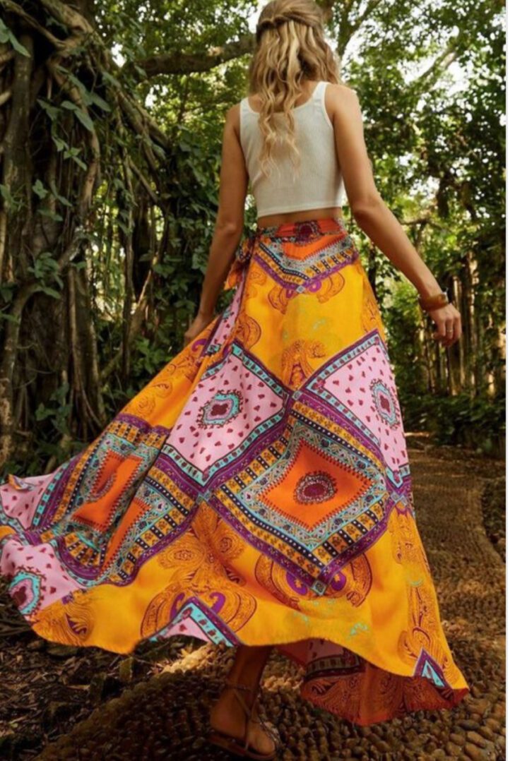 TKK Sweet Escape Side Split Skirt Set