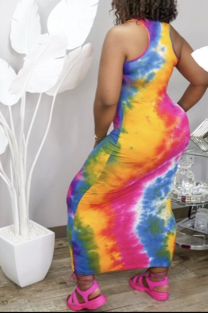 TKK Tie-Dye Ankle Length Sundress