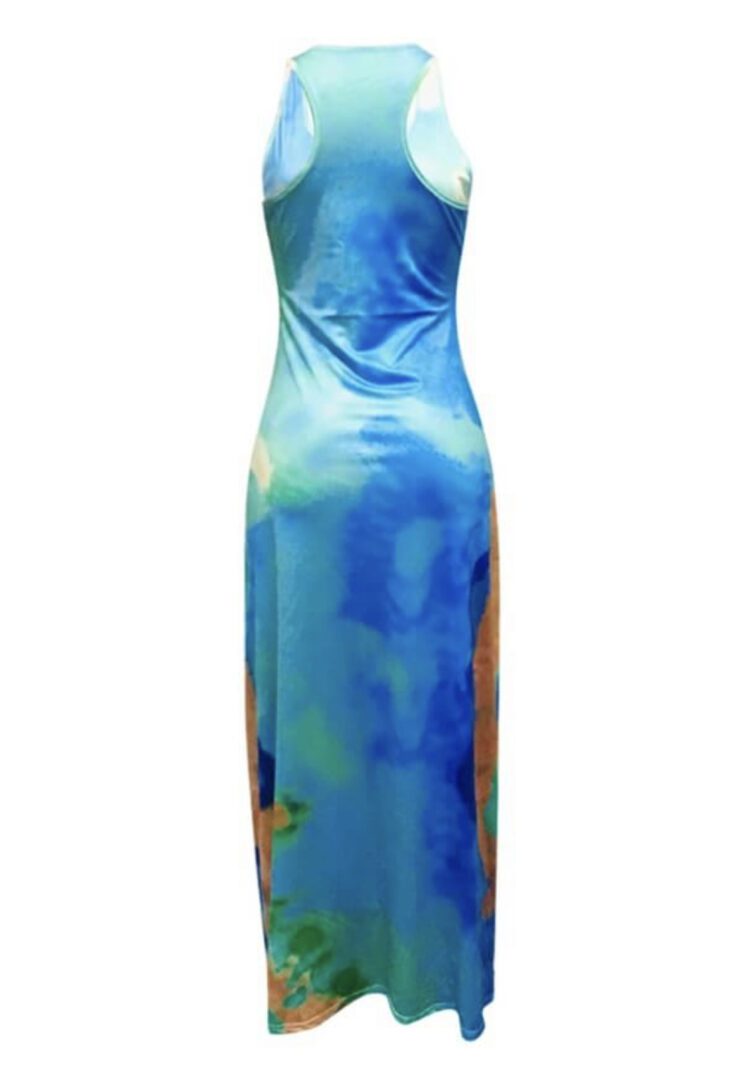 TKK Tie-Dye Ankle Length Sundress