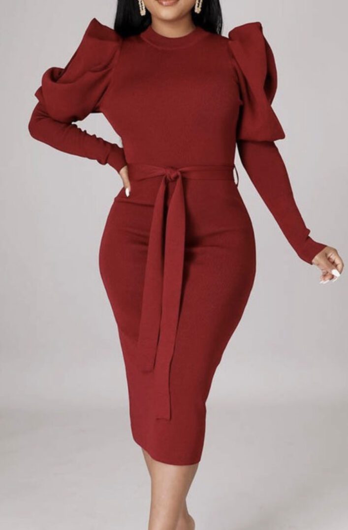 TKK On The Town Sweater Dress