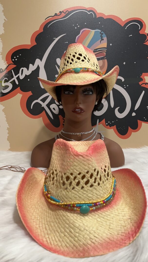 TKK Traditional Straw Cowboy Hat