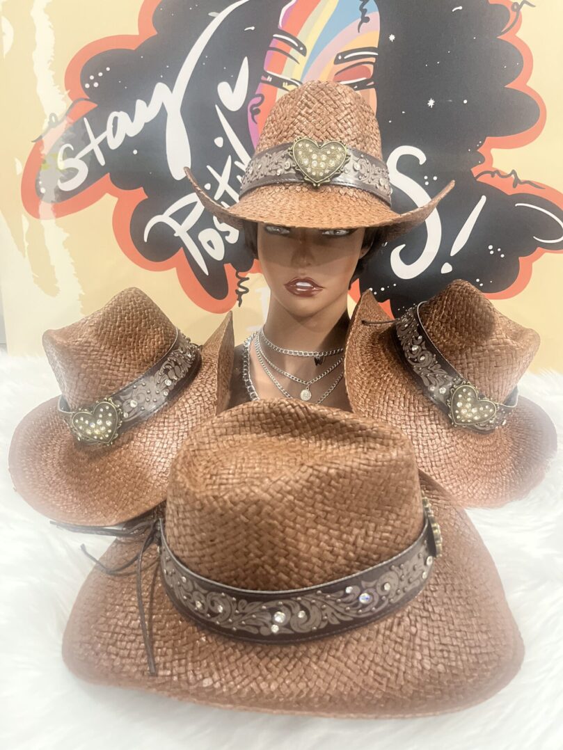 TKK Traditional Straw Cowboy Hat