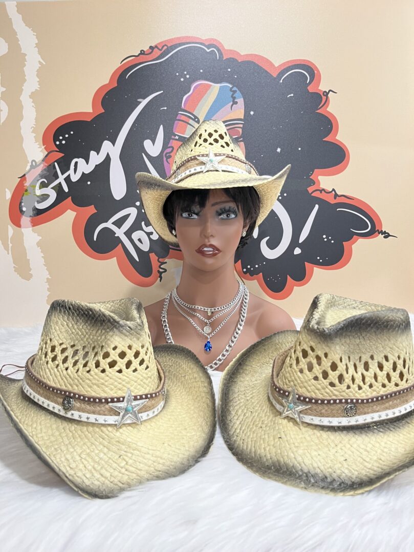TKK Traditional Straw Cowboy Hat