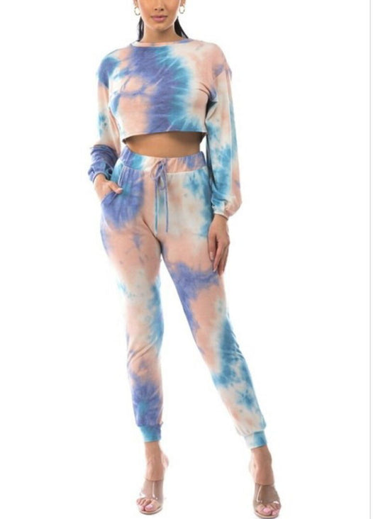 TKK Limited Edition Tie -Dye Jogger Set